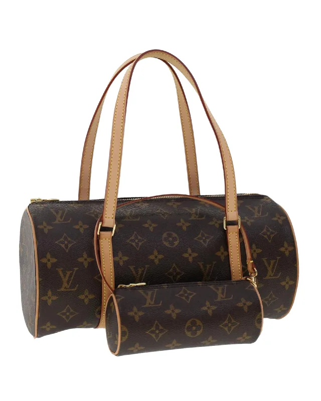 Stylish handle bags with structured sides for a clean and neat silhouette-Monogram Canvas Hand Bag with Dust Bag - Excellent Condition