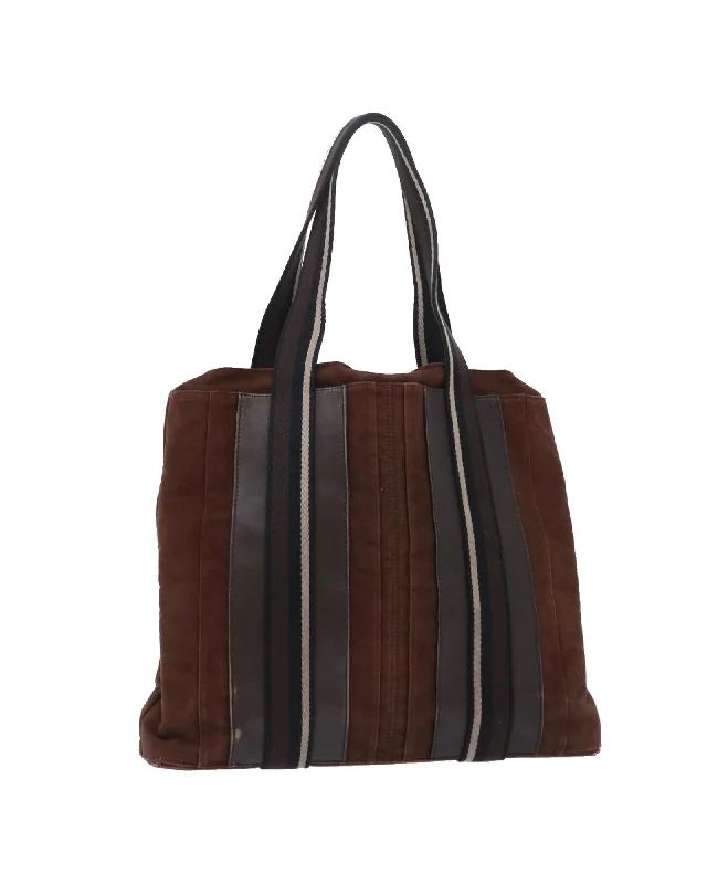 Best handle bags with metallic studs for an edgy, rock-inspired appearance-Canvas Horizontal Tote Bag with Minimal Wear