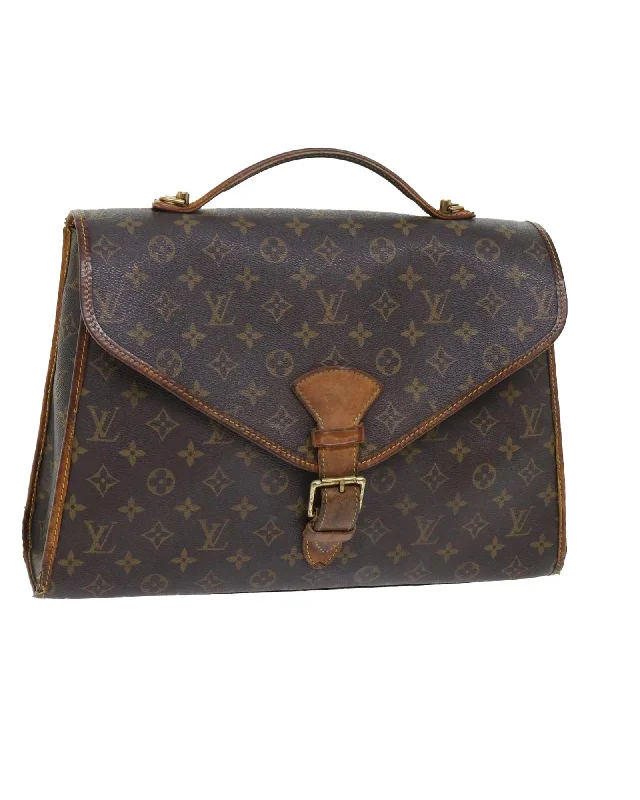 Stylish handle bags with intricate stitching for a detailed and high-quality finish-Monogram Hand Bag with 2-Way Design