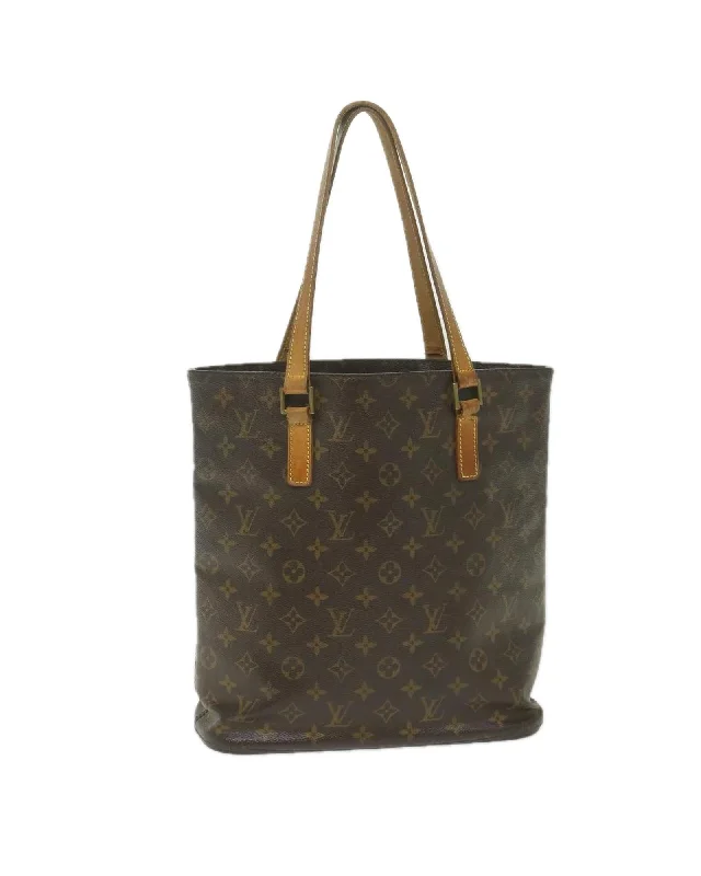 Handle bags with quilted patterns for a timeless, classic design-Monogram Canvas Tote Bag - CD Rank