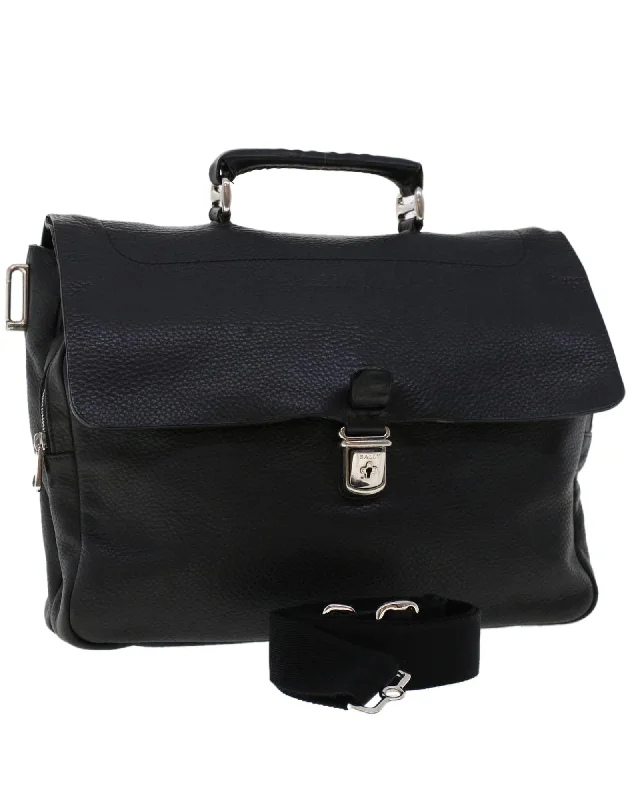 Handle bags with sturdy, durable handles for comfortable and long-lasting wear-Leather 2way Shoulder Bag