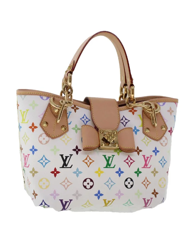 Best handle bags with leather straps for a sleek, elegant look-Monogram Multicolor Tote Bag