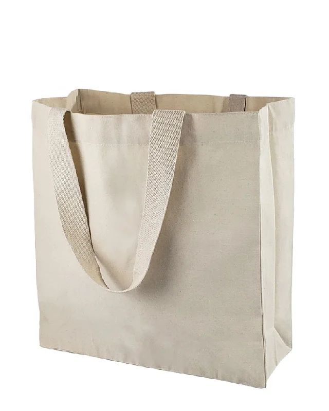 Tote bags with inner compartments for organization -Ultimate Canvas Shopper Tote Bag / Grocery Bag - TF255